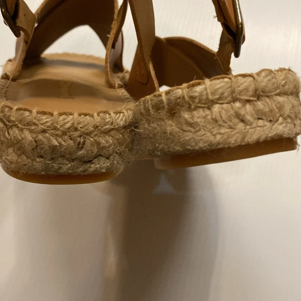 Soludos Eloise Leather Summer Sandals - size 9 - Picture 4 of 10